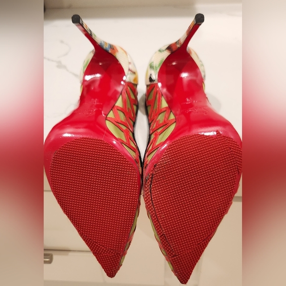 CHRISTIAN LOUBOUTIN Tititata 100mm Size 38 - Picture 1 of 12